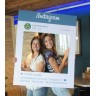 PLACA MOLDURA INSTAGRAM PARA FOTOGRAFAR - PERSONALIZADA